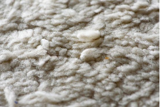 Many blanket fabrics use a blend